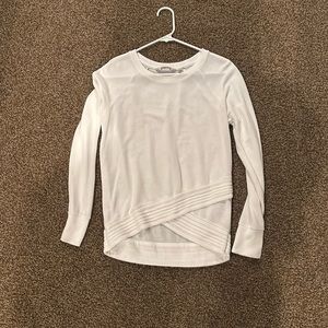 Athleta XS white long sleeve